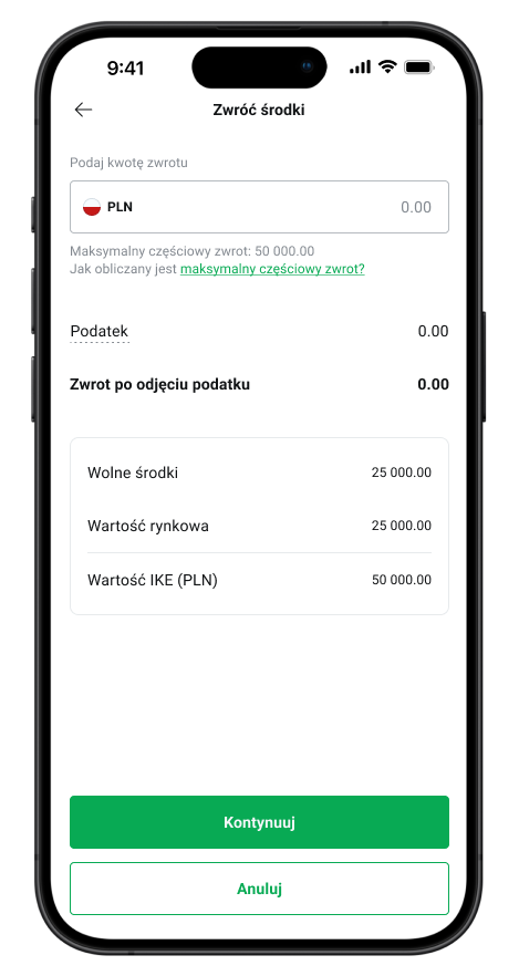 smartfon z napisem "ZwrÃ³Ä Årodki"