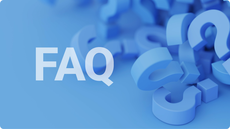 VizuÃ¡lnÃ­ znÃ¡zornÄnÃ­ vÃ½razu âFAQâ, kterÃ½ se opakuje v souvislÃ©m obrazci a symbolizuje soubor Äasto kladenÃ½ch otÃ¡zek.