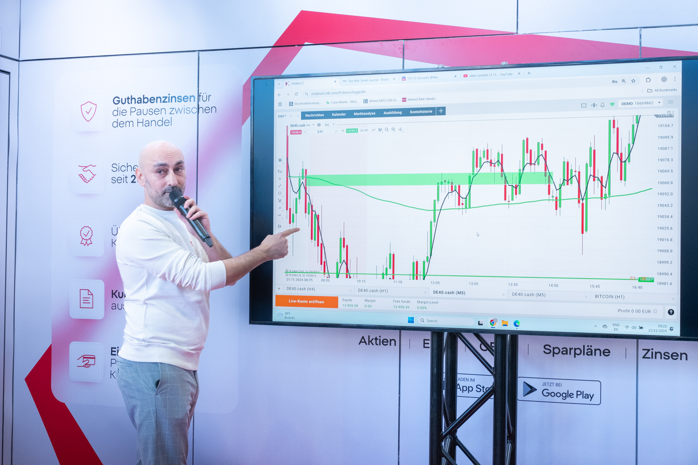 WoT 2024 am Stand von XTB