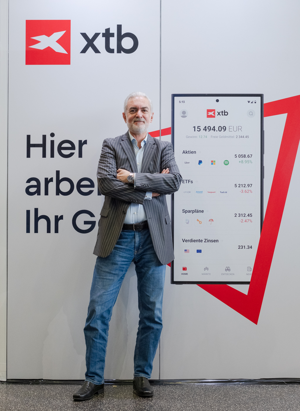 Jochen Schmidt fÃ¼r XTB bei der Tradingmesse WoT