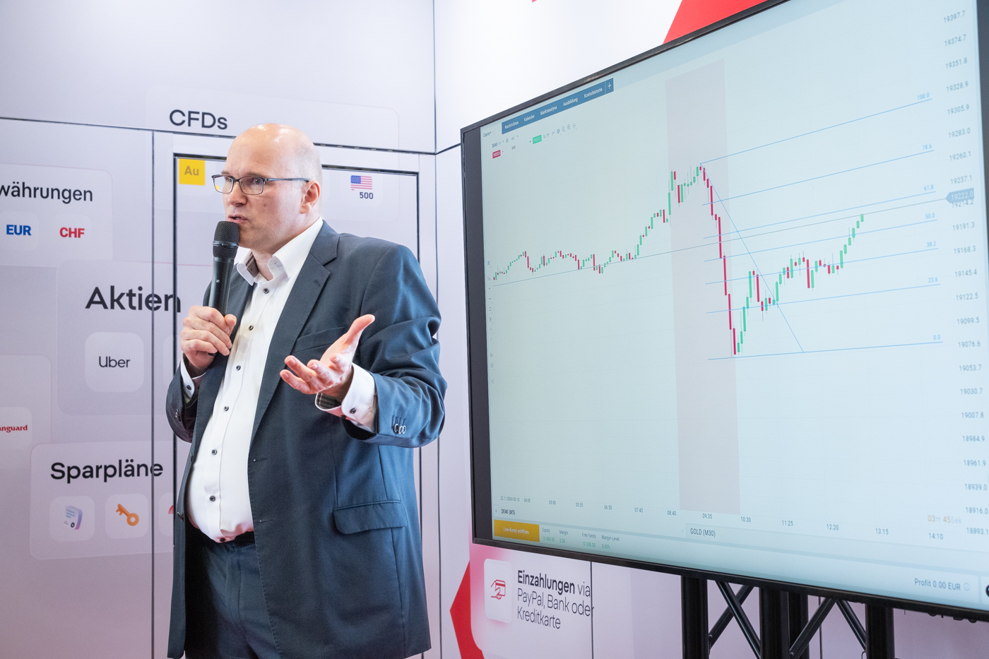 RÃ¼diger Born fÃ¼r XTB bei der World of Trading 2024