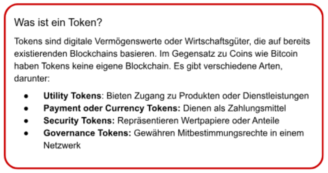 Krypto Trading: Token