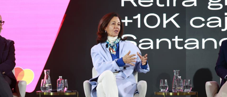 Ana Botella, presidenta del Banco Santander