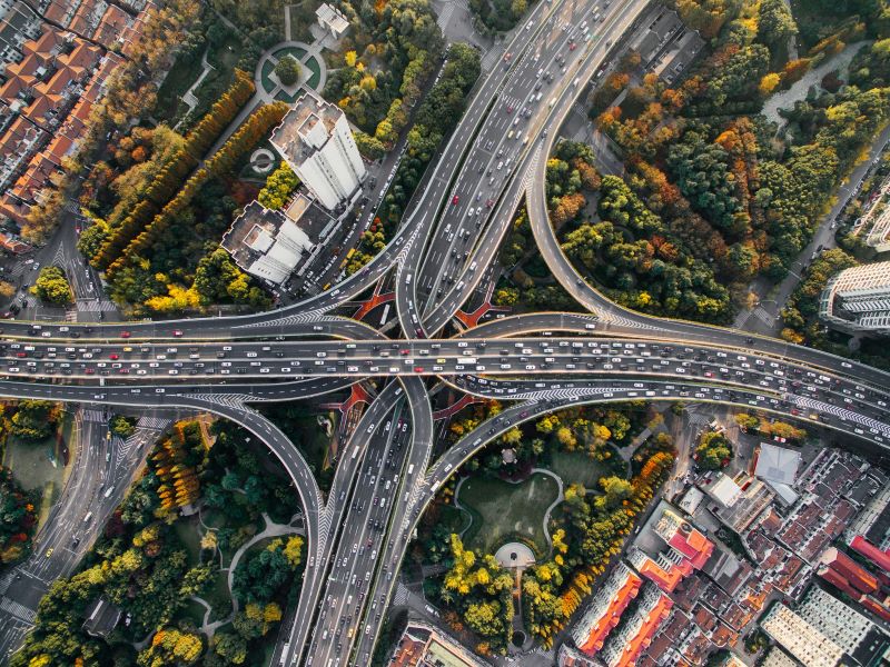 Imagen de una autopista