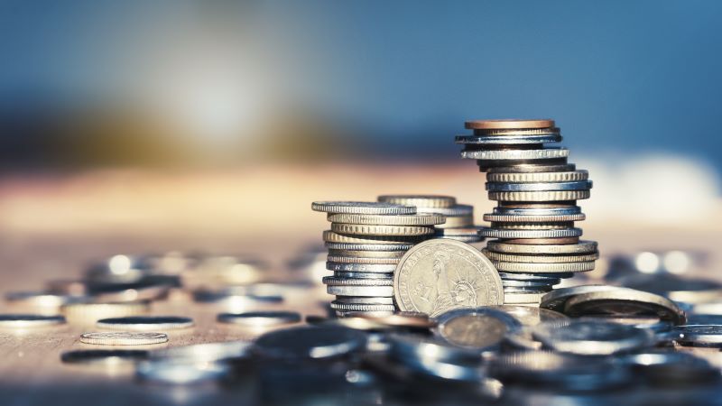 Imagen de monedas en un artÃ­culo sobre quÃ© es el free float