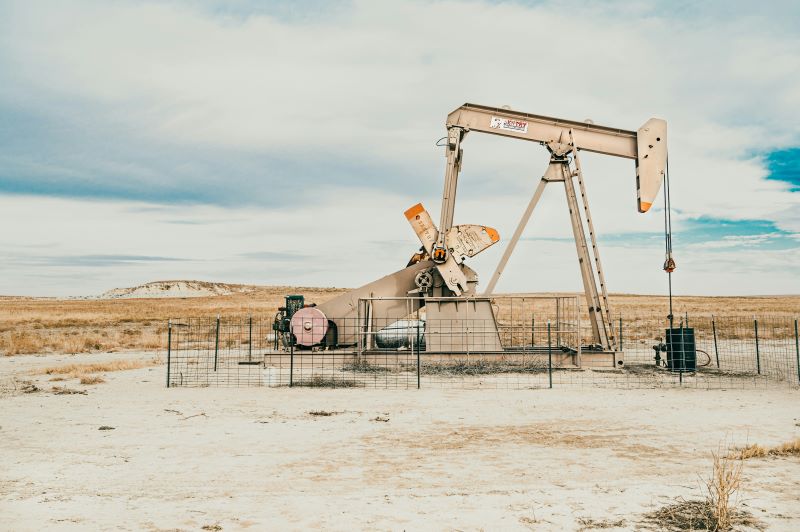 Imagen de un pozo de petróleo