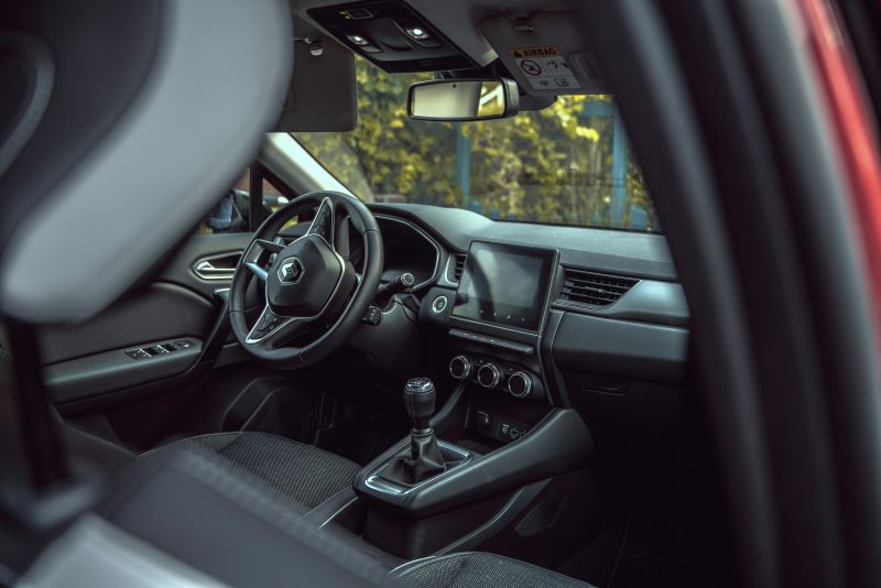 Interior de un coche de Renault