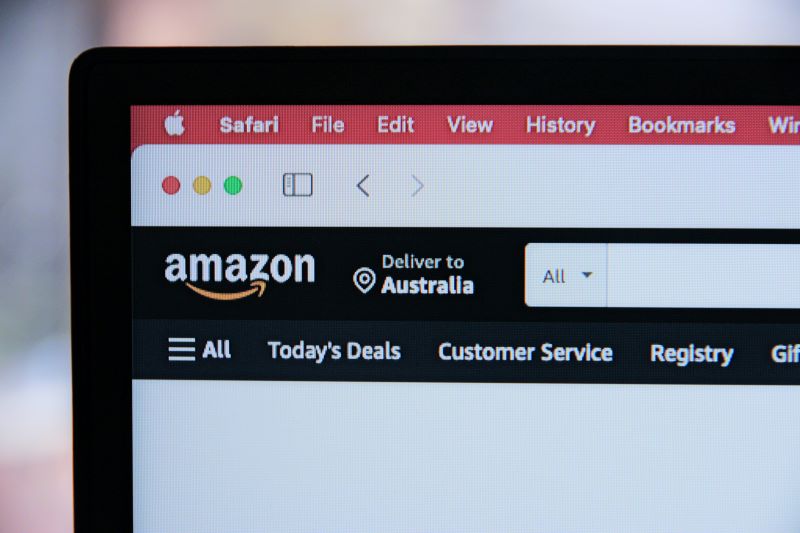Imagen de la interfaz de Amazon