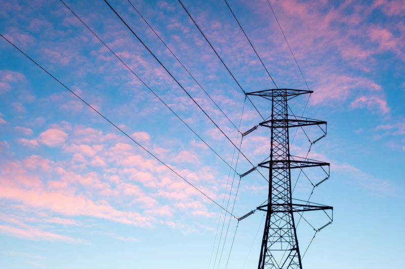 Imagen de una red eléctrica en una noticia sobre Endesa