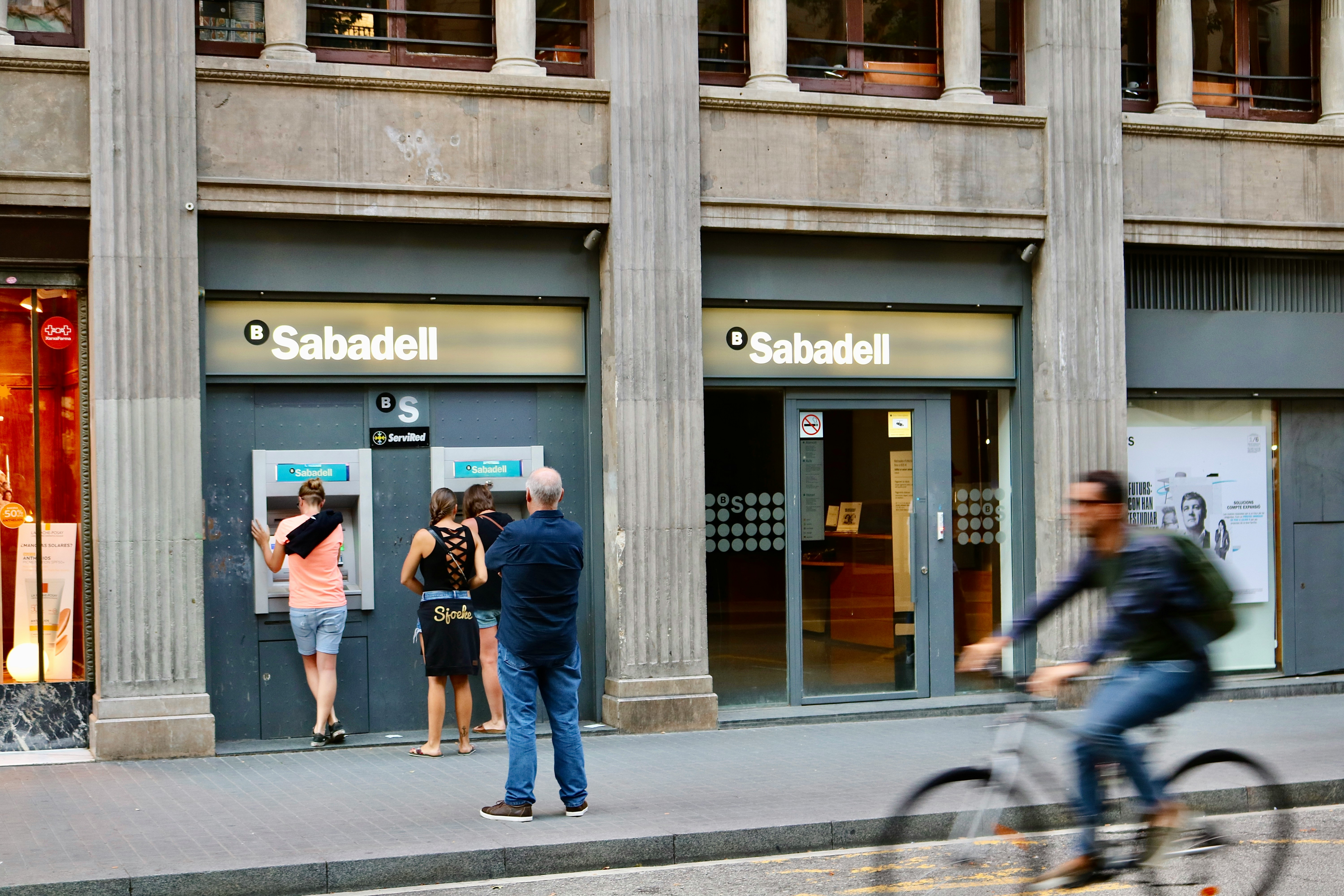 Cajero del Banco Sabadell