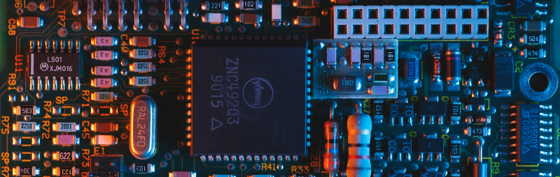 Imagen de chips en un artÃ­culo sobre Super Micro Computer