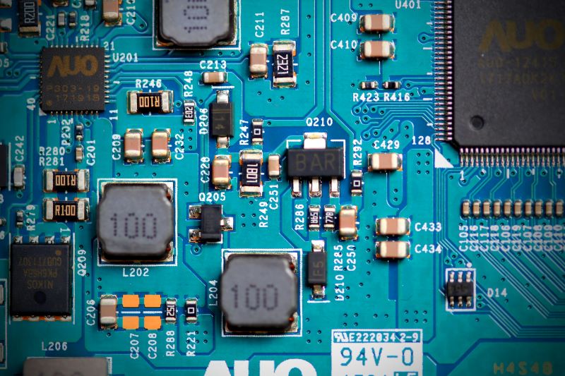 Imagen de semiconductores en un artÃculo sobre las acciones de TSMC