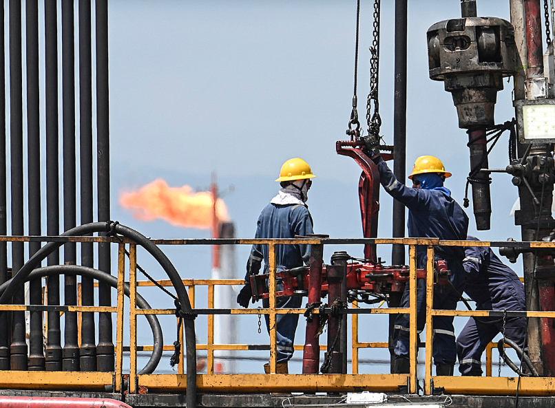 Empleo en Colombia principalmente en la producción de gas