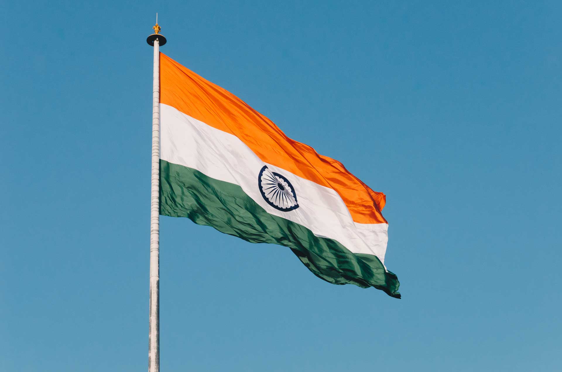 bandera de india