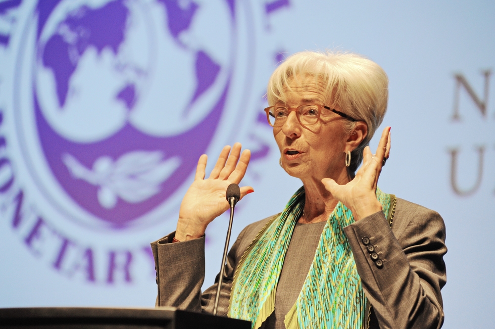 Christine Lagarde Foro económico mundial