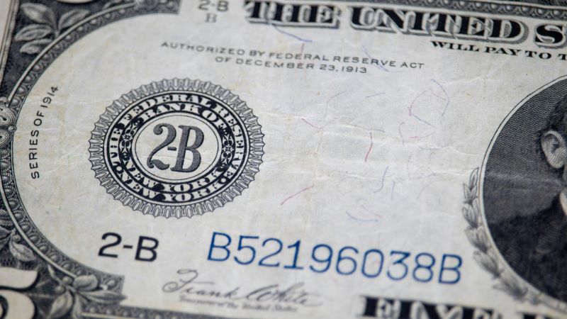 Imagen de un billete en un artÃculo sobre el diferencial de bonos americanos