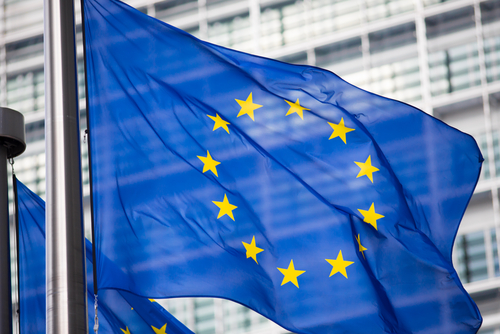 Bandera de la zona del euro