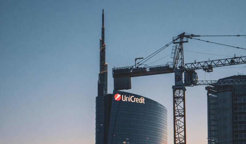 Imagen de un edificio de Unicredit