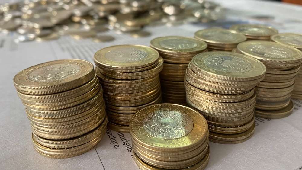 Monedas en peso colombiano