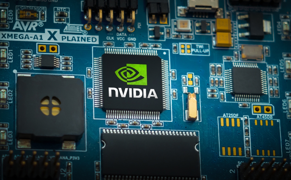 un chip de Nvidia
