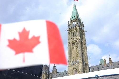 La bandera de Canada