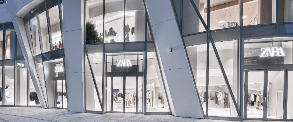 Imagen de una tienda de Zara, de Inditex