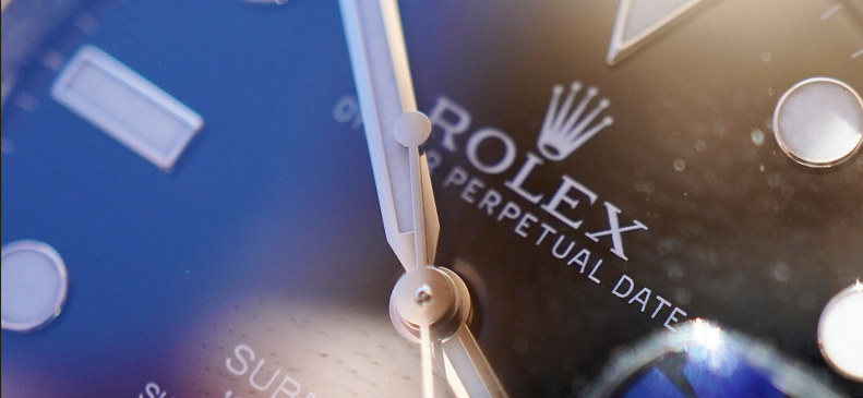 Imagen del logo de Rolex en un artÃculo sobre WOSG