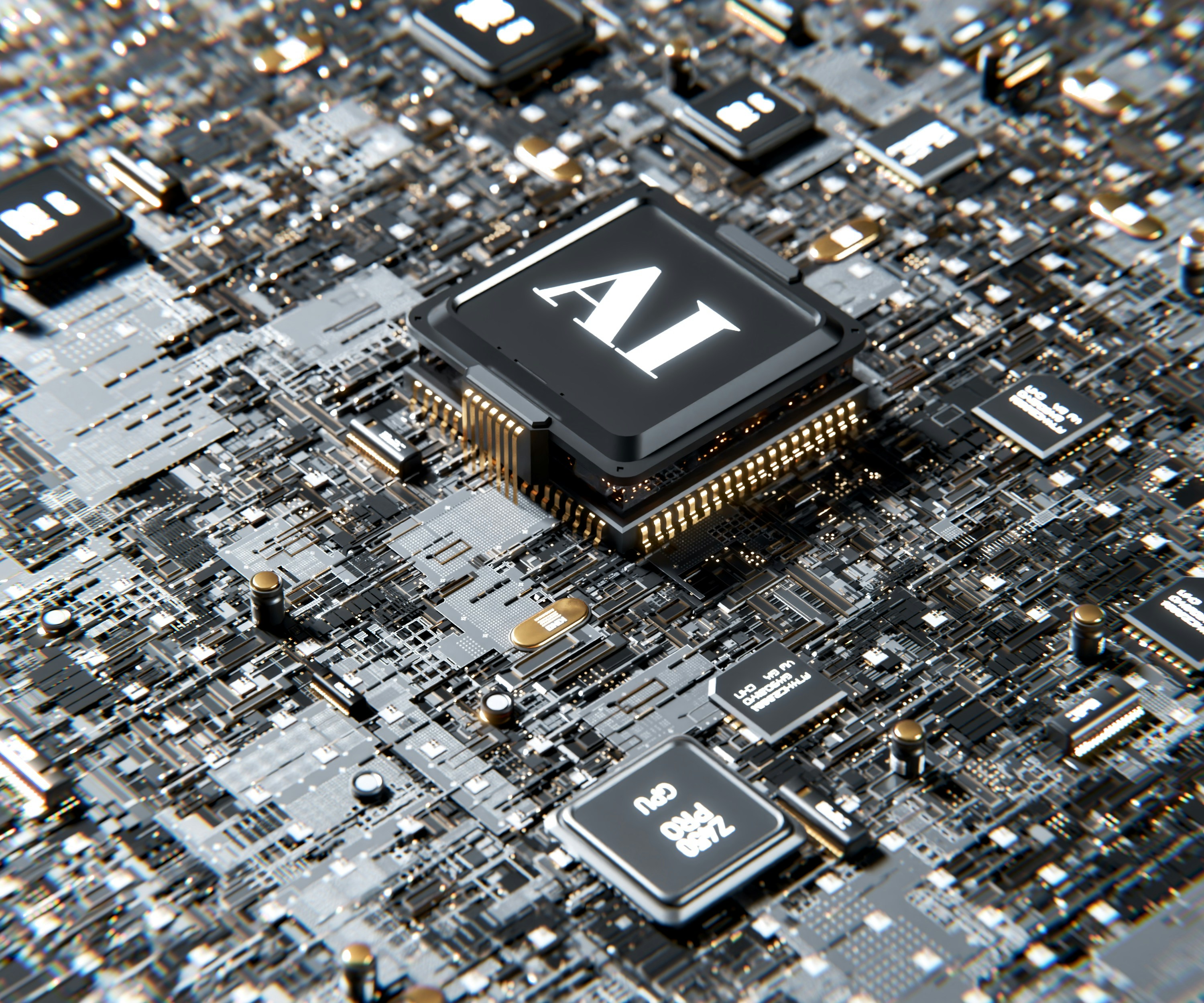 Imagen de chips en un artÃculo sobre Broadcom
