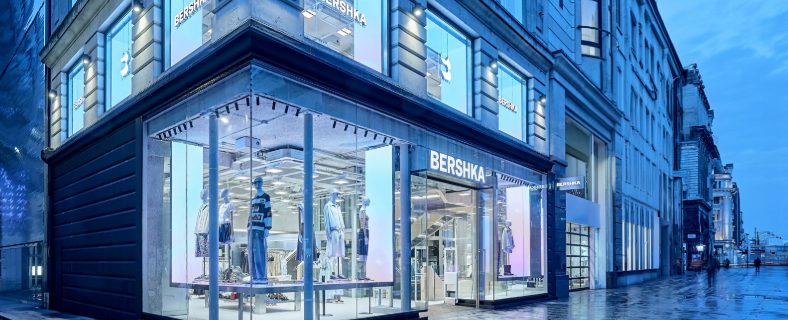 Edificio de Bershka, de Inditex