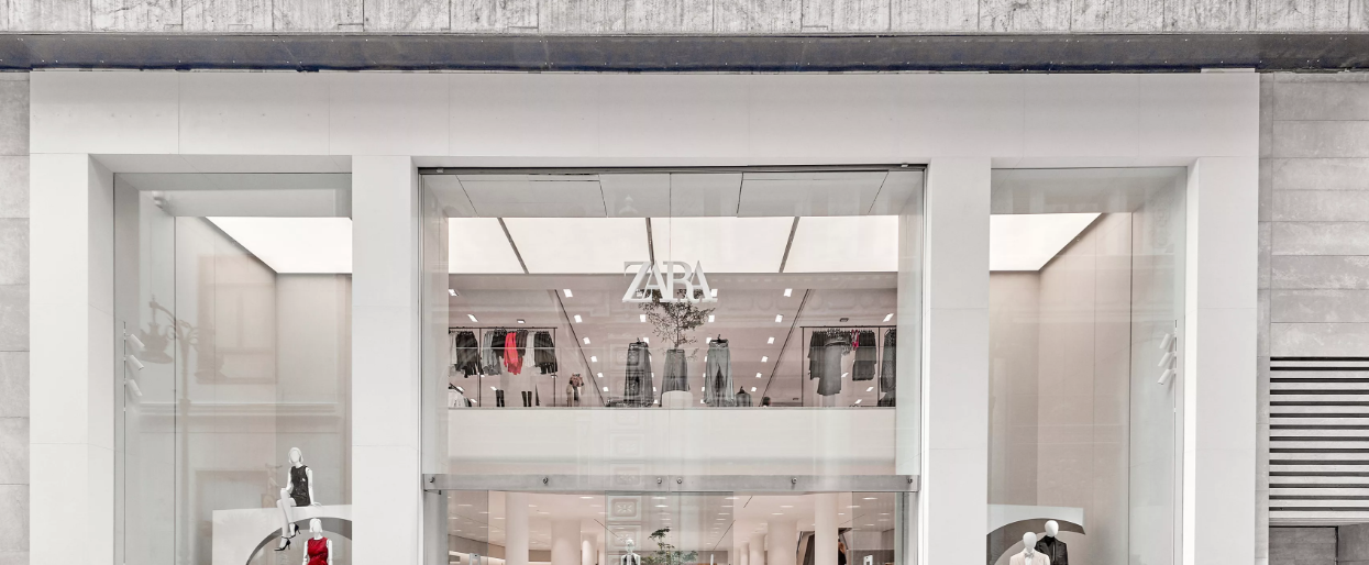 Imagen de un edificio de Zara, de Inditex