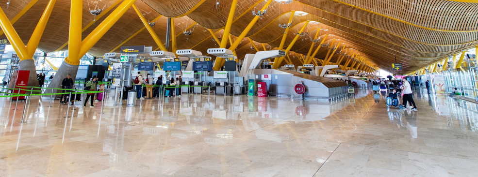 Imagen de un aeropuerto gestionado por Aena