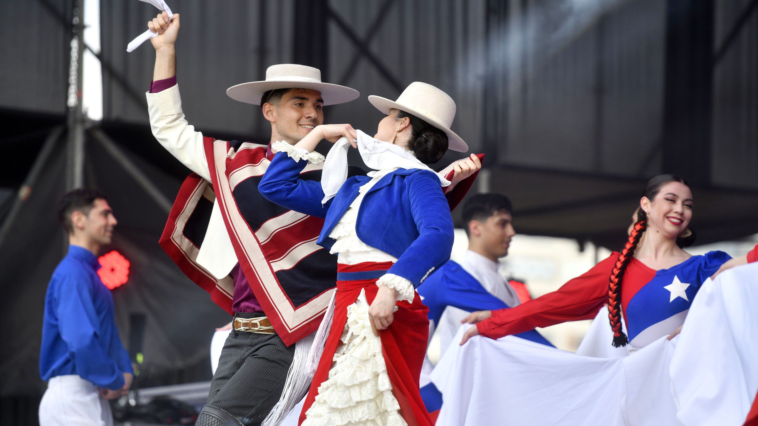 Baile de fiestas patrias de chile
