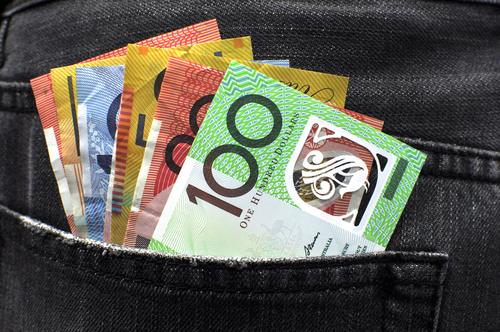 Notas de dolar australiano