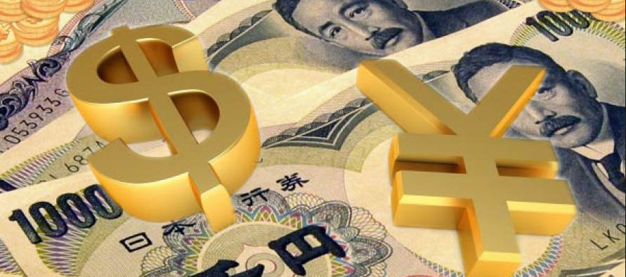 Varias notas de yen japones
