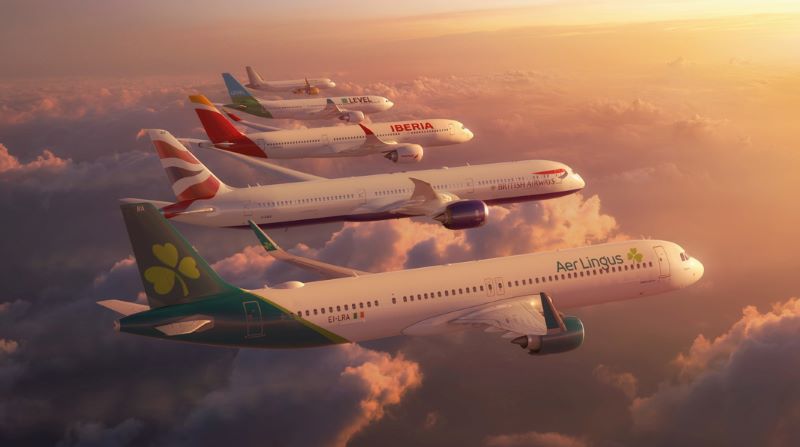 Imagen de aviones de IAG