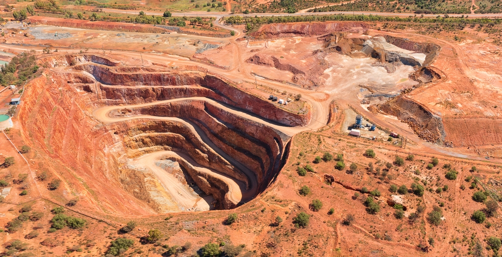 Una minera de cobre