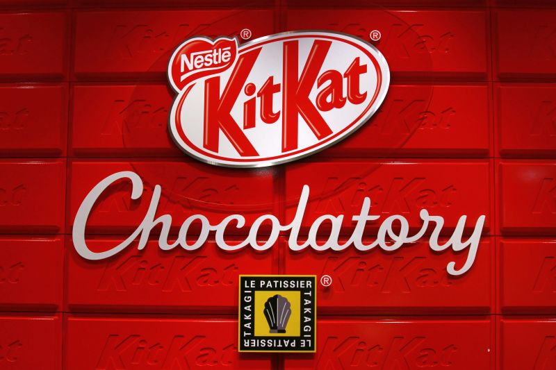 Imagen de un KitKat de Nestlé
