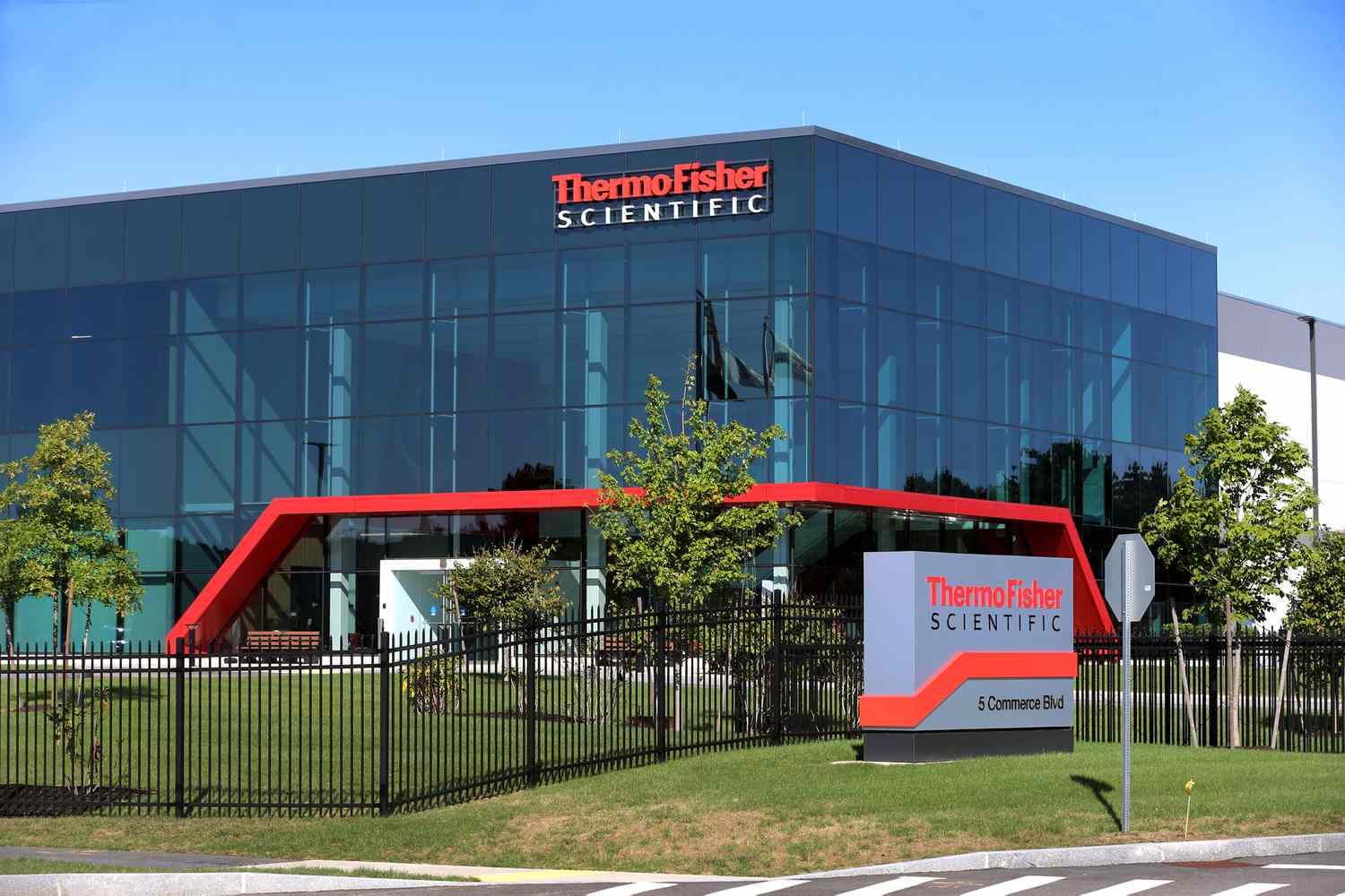 El edificio de Thermo Fisher Scientific