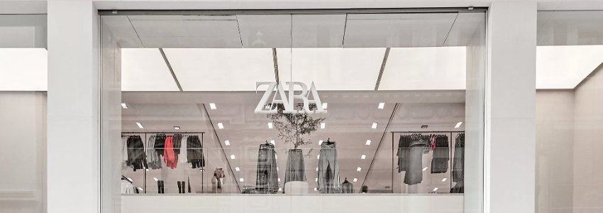 Imagen de una tienda de Zara, de Inditex