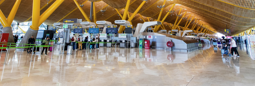Imagen de un aeropuerto gestionado por Aena