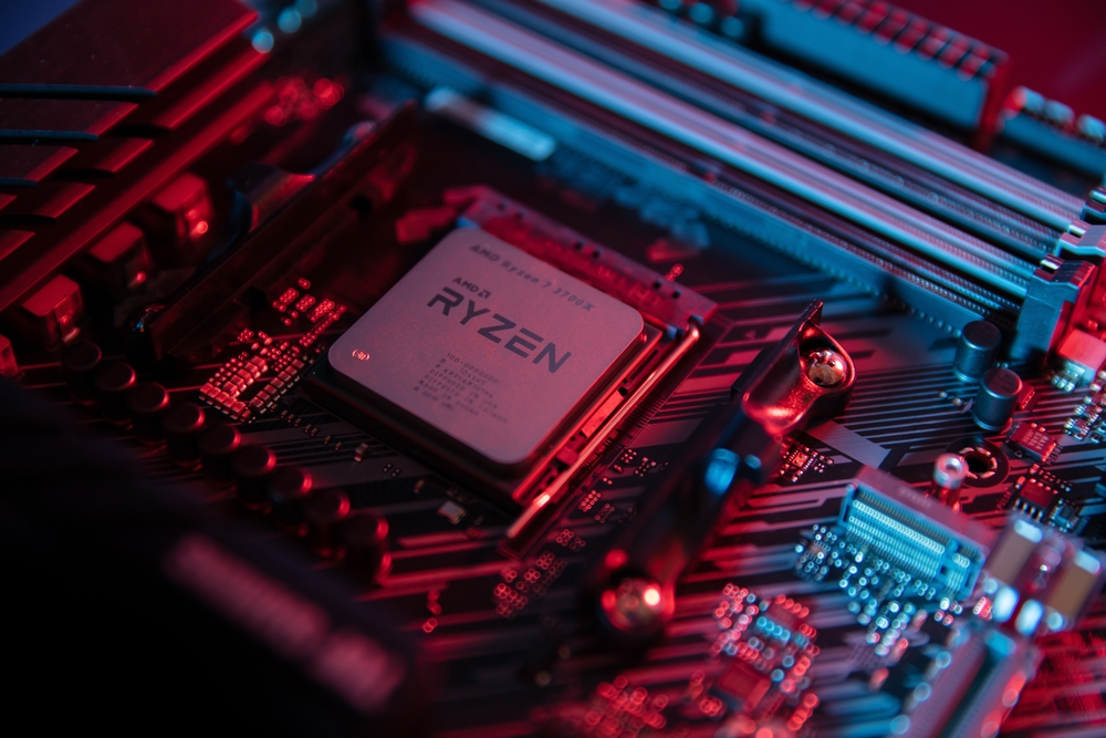  Cierre del procesador AMD Ryzen 7 3700x en