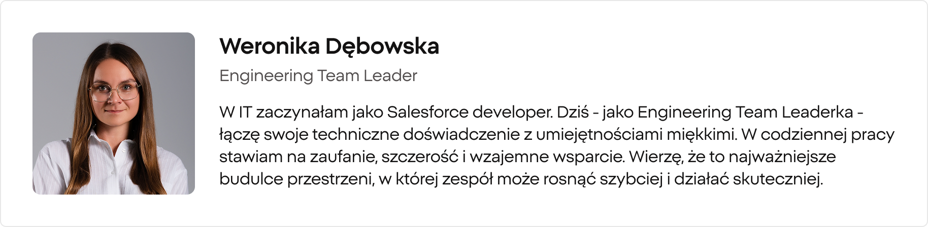 Weronika DÄbowska