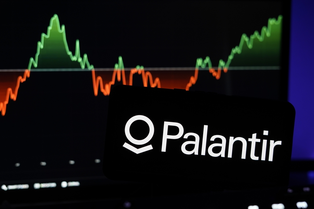 Logotipo De Palantir En Smartphone