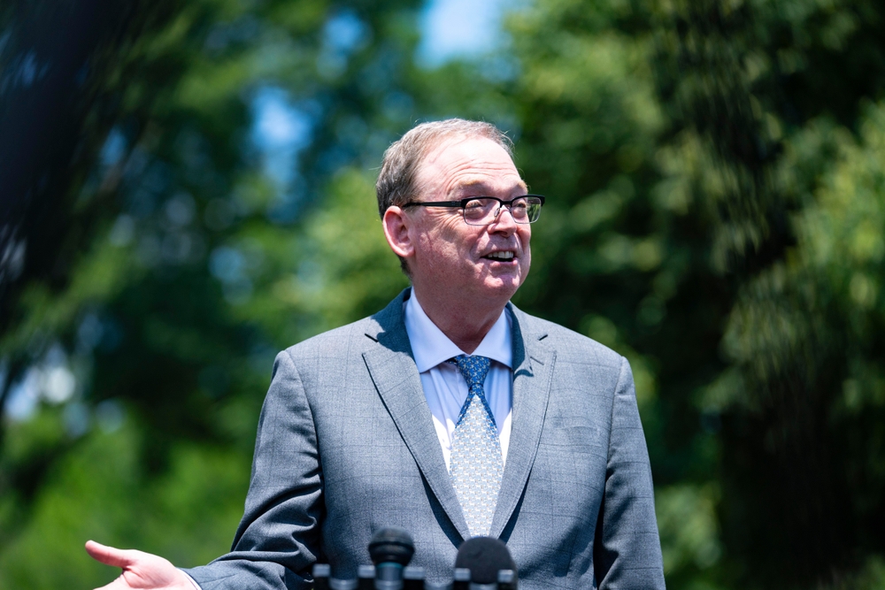 El director del Consejo Economico Nacional de la Casa Blanca Kevin Hassett