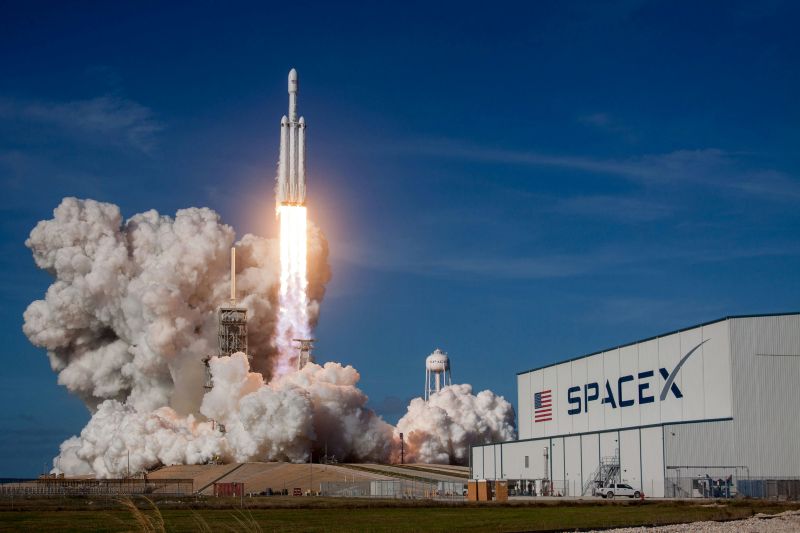 Imagen de una sucursal de SpaceX