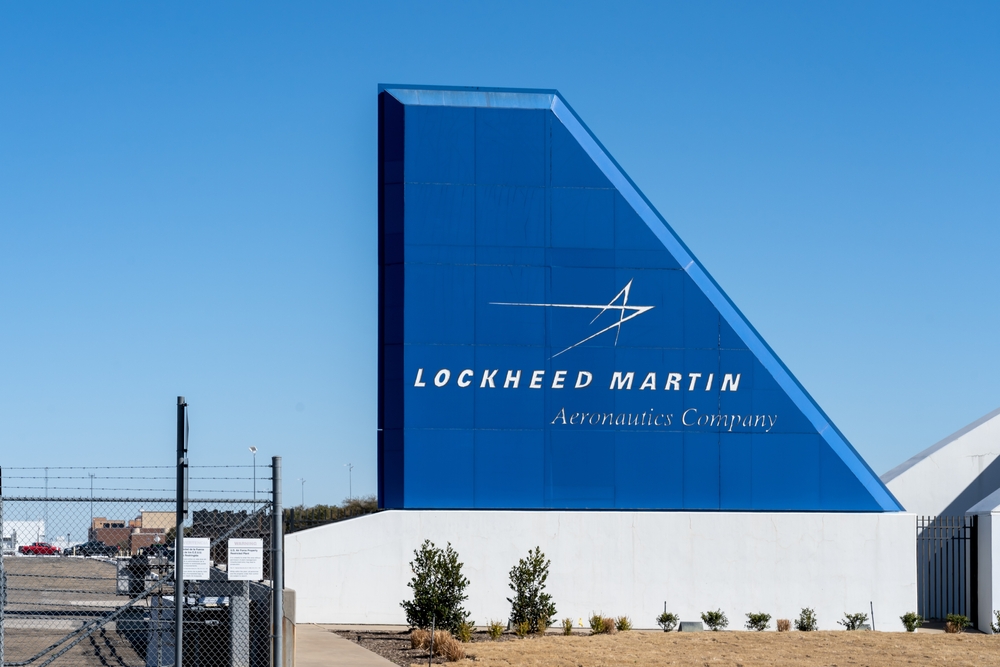 Cartel de la CompaÃ±Ã­a AeronÃ¡utica Lockheed Martin