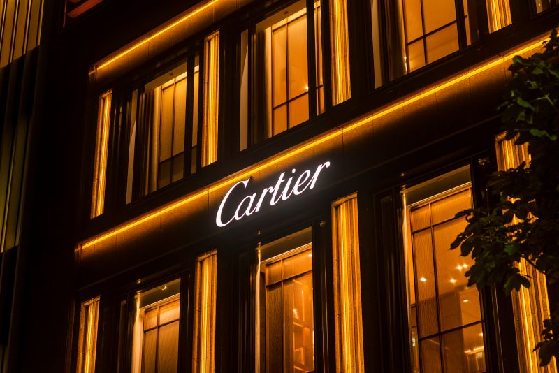 Imagen de una sucursal de Cartier