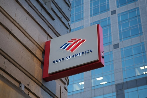 Logo de la compaÃ±Ã­a Bank of America
