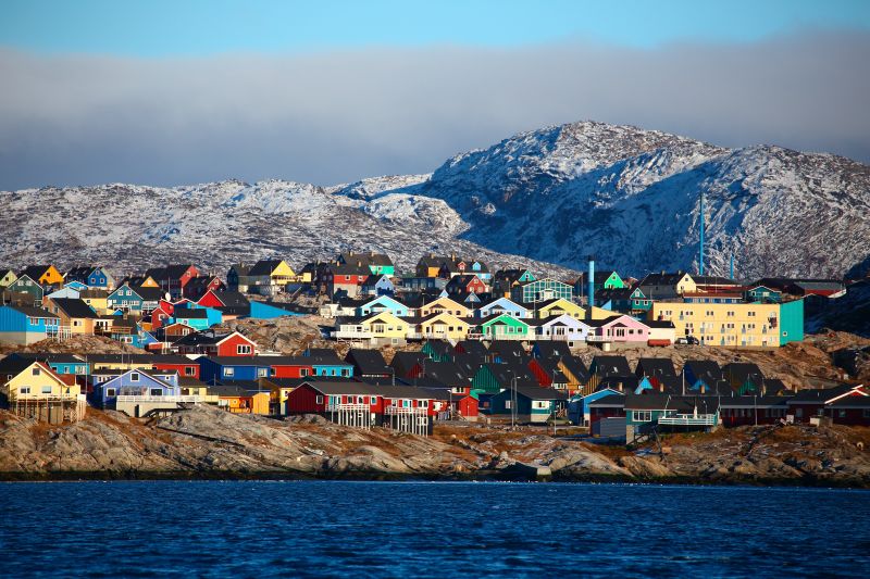 Imagen del puerto de Ilulissat en un artÃ­culo sobre la guerra comercial por Groenlandia