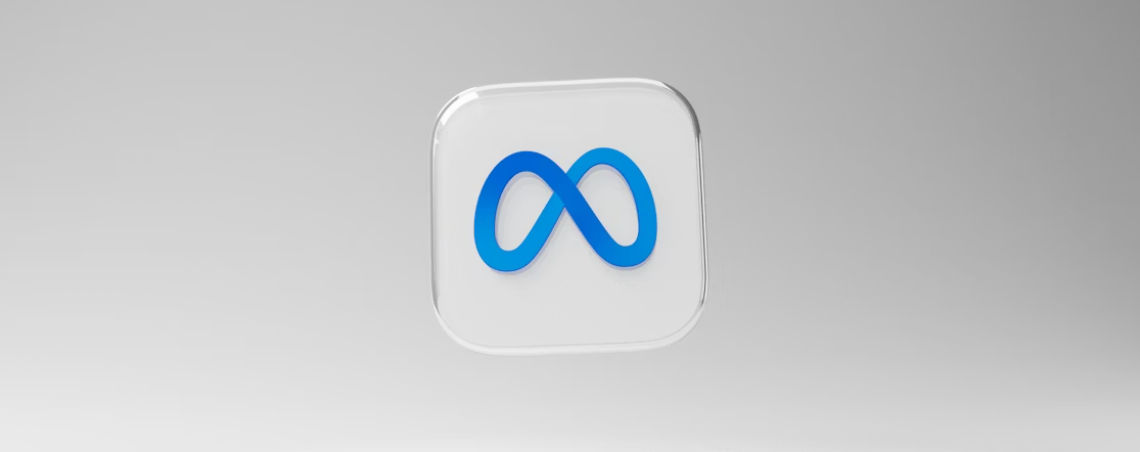 Imagen del logo de Meta